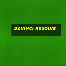 davinci resolve