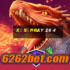 xổ số ngày 26 4