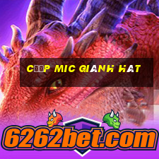 cướp mic giành hát