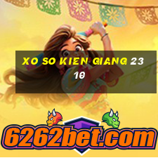 xo so kien giang 23 10