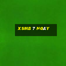 xsmb 7 ngày