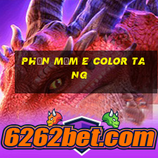 Phần mềm e Color Tang