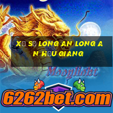 xổ số long an long an hậu giang