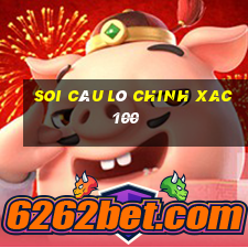 soi câu lô chinh xac 100