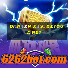 diễn đàn xổ số ketqua net