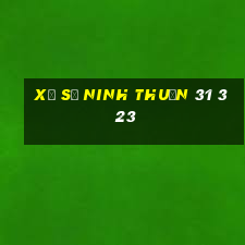 xổ số ninh thuận 31 3 23