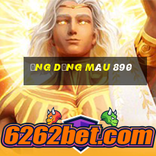 Ứng dụng màu 890