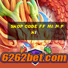 shop code ff miễn phí