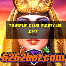 temple club restaurant