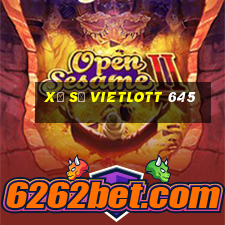 xổ số vietlott 645