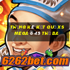 THỐNG KÊ KẾT QUẢ XS Mega 6 45 thứ Ba