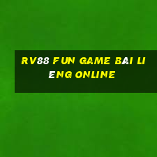 Rv88 Fun Game Bài Liêng Online