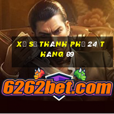 xổ số thành phố 24 tháng 09