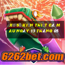 xổ số kiến thiết cà mau ngày 13 tháng 05