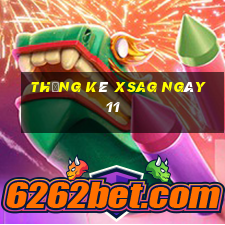 Thống kê XSAG ngày 11