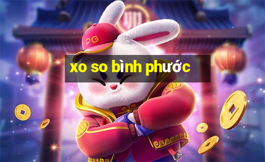 xo so bình phước