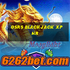 osrs blackjack xp hr