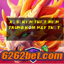 xổ số kiến thiết miền trung hôm nay thứ tư