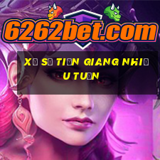 xổ số tiền giang nhiều tuần