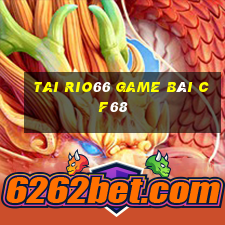 Tai Rio66 Game Bài Cf68