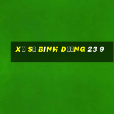 xổ số bình dương 23 9