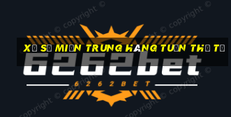 xổ số miền trung hàng tuần thứ tư