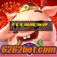 c e x game shop