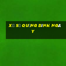 xổ số quảng bình ngày