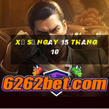 xổ số ngày 15 tháng 10