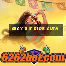 giày bệt dior auth