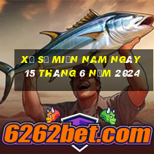 xổ số miền nam ngày 15 tháng 6 năm 2024