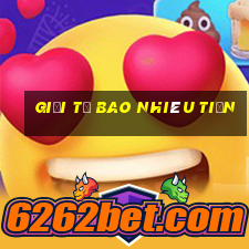 giải tư bao nhiêu tiền