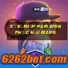 xổ số miền nam bình phước hậu giang