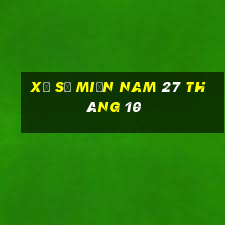 xổ số miền nam 27 tháng 10