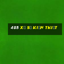 485 Xổ số kiến thiết