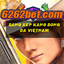 bang xep hang bong da vietnam