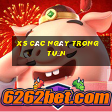 xs các ngày trong tuần