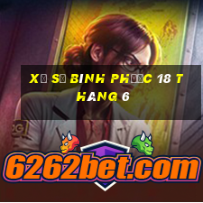 xổ số bình phước 18 tháng 6