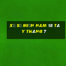 xổ số miền nam 18 tây tháng 7