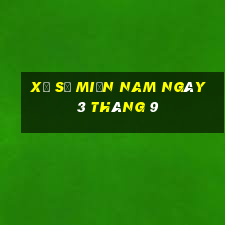 xổ số miền nam ngày 3 tháng 9