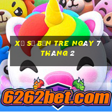 xổ số bến tre ngày 7 tháng 2