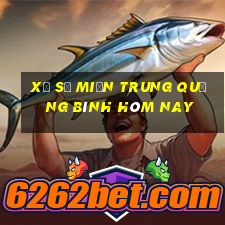 xổ số miền trung quảng bình hôm nay