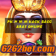 phần mềm hack baccarat online