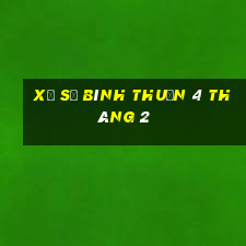 xổ số bình thuận 4 tháng 2