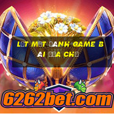 Lật mặt đánh Game bài địa chủ