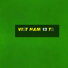 Việt nam 13 tờ