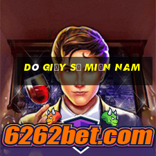 dò giấy số miền nam