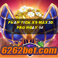 Phân tích xs Max3D Pro ngày 14