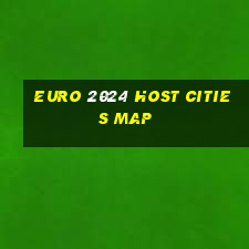 euro 2024 host cities map