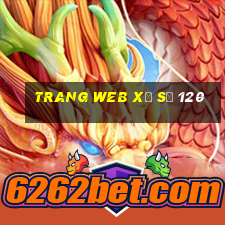 Trang web xổ số 120